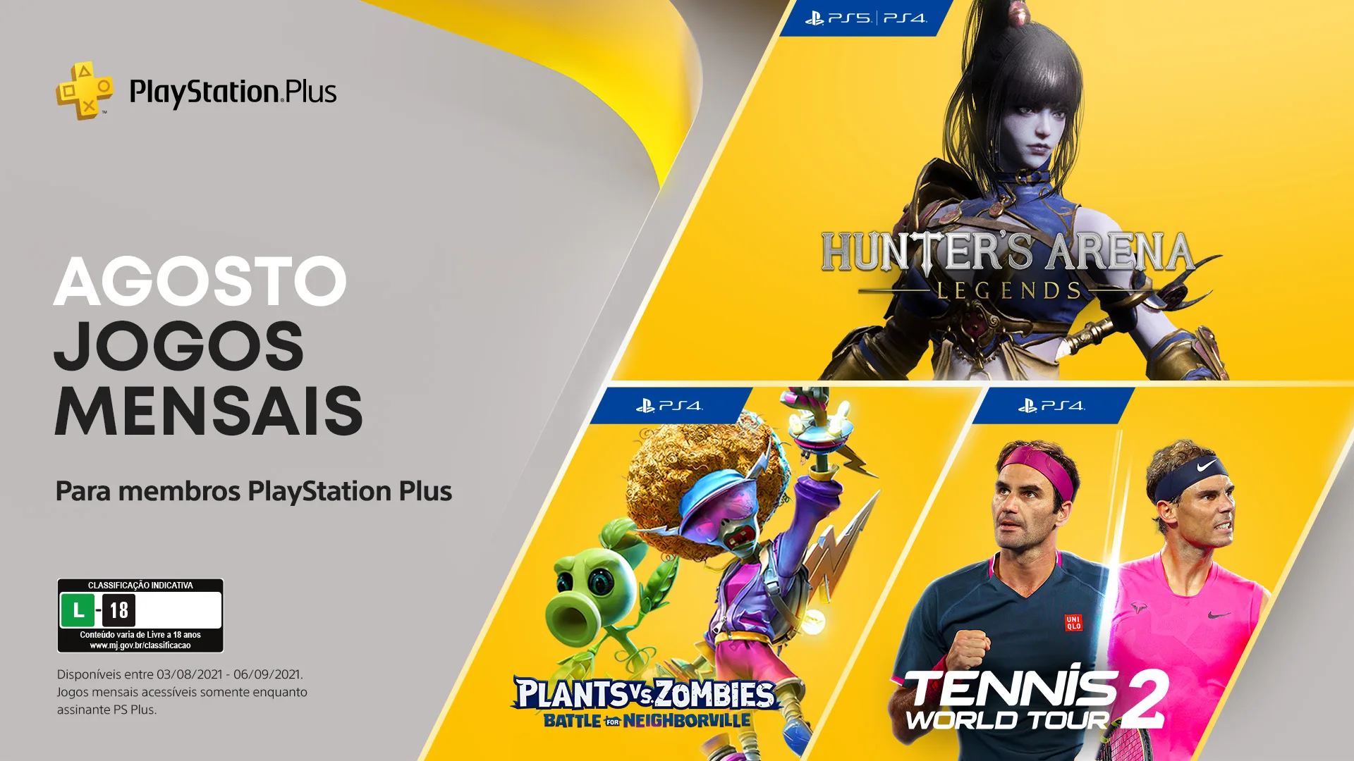 PSN plus agosto