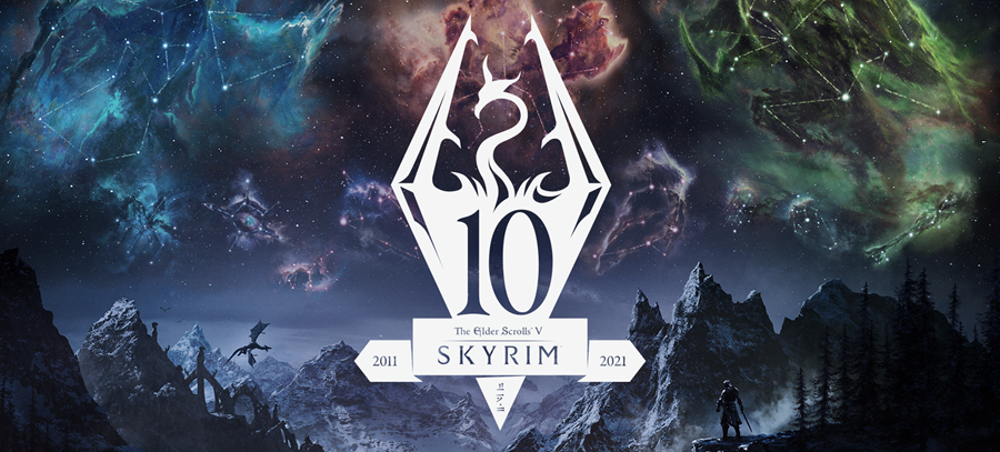 Celebre os 10 anos de Skyrim junto a comunidade