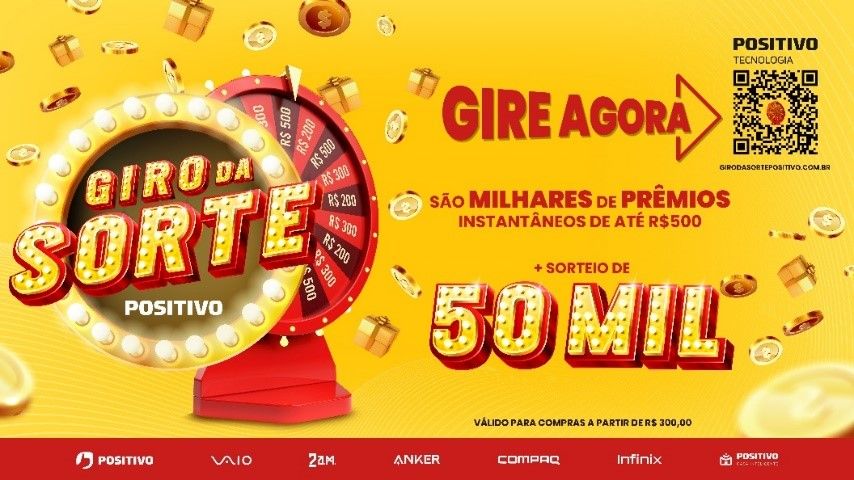 Giro da Sorte da Positivo