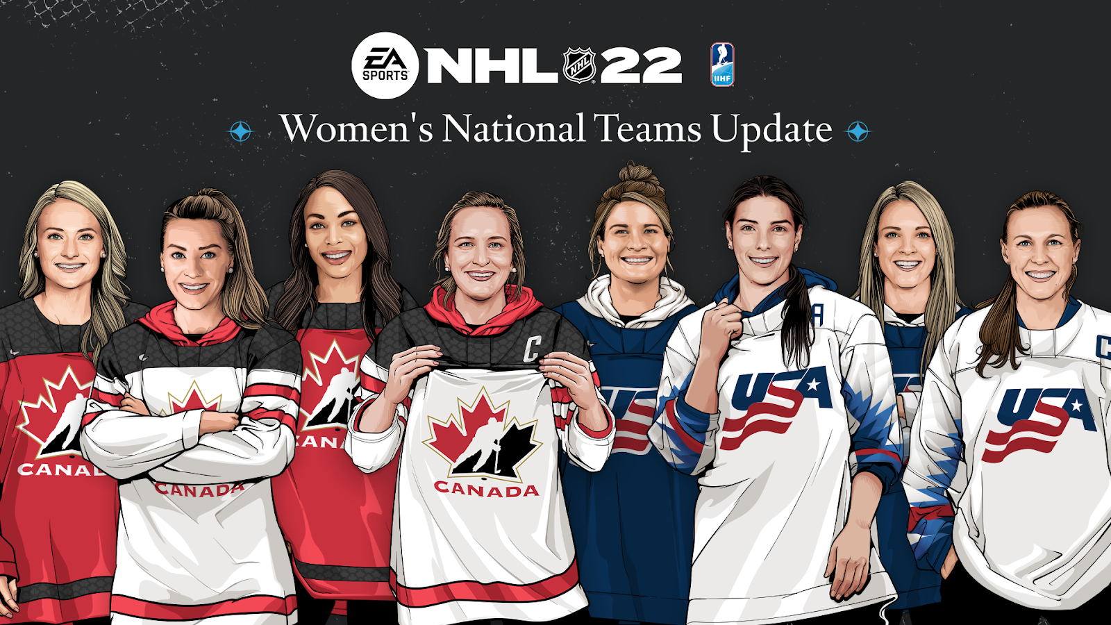 NHL 22 recebe as primeiras equipes femininas jogáveis