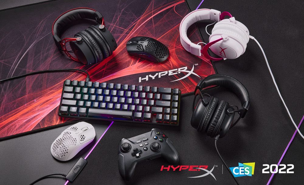 CES 2022: HyperX apresenta muitas novidades para sua linha de periféricos