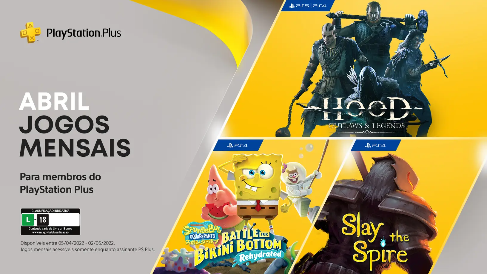 Jogos PSN Abril 2022