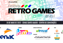 Festival Retro Games Brasil 2022 acontece amanhã, dia 28 de maio em novo formato