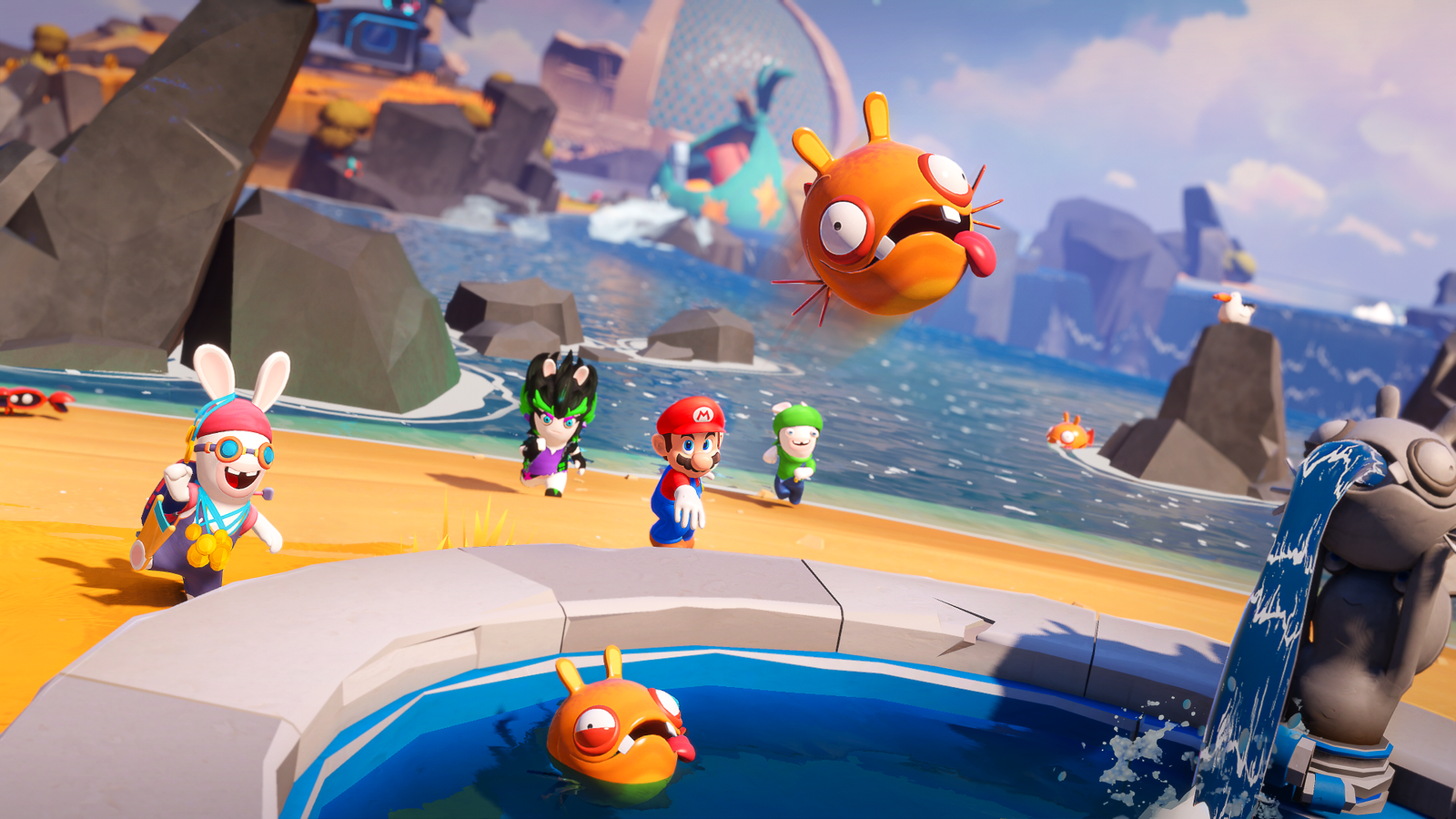 Mario + Rabbids Sparks of Hope chega em 20 de outubro; confira