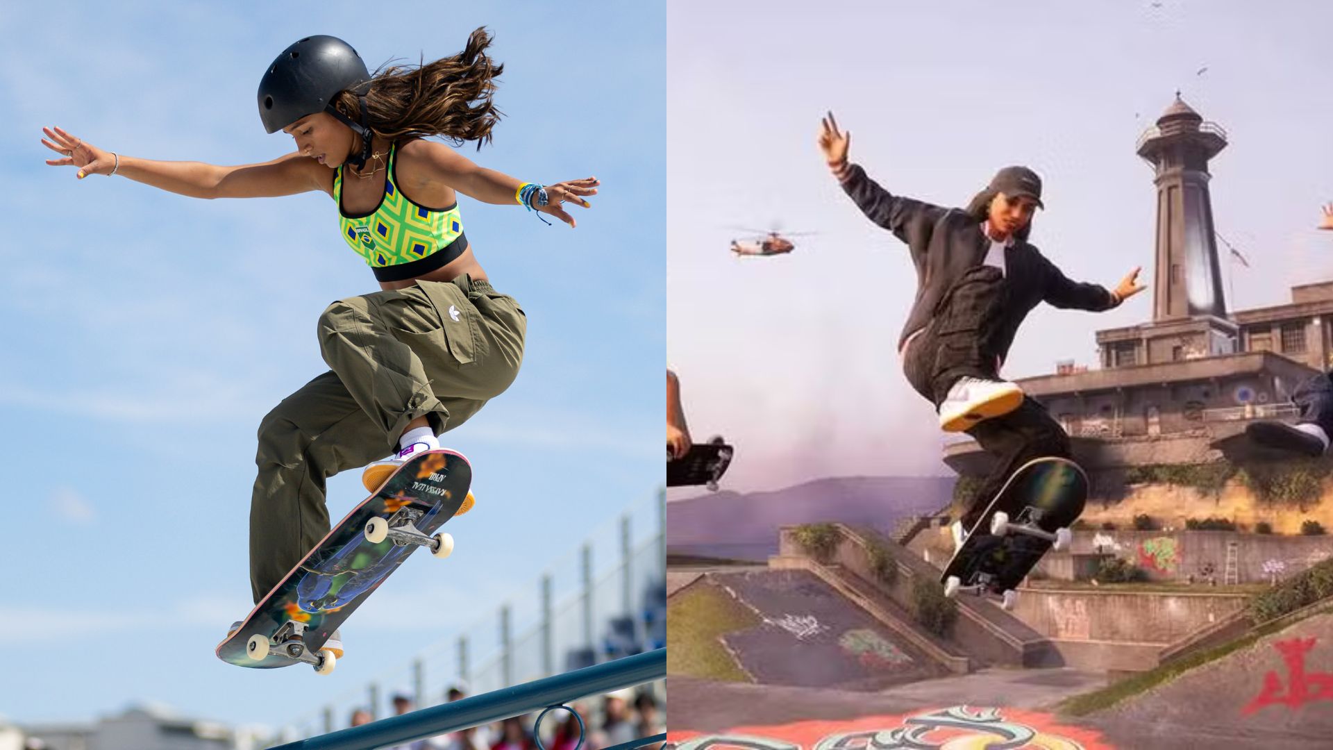 Rayssa Leal Tony Hawk's Pro Skater 3 + 4